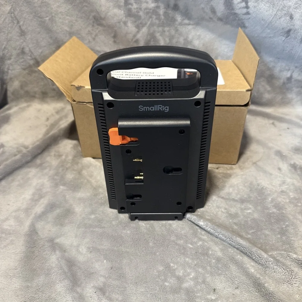 SmallRig 4679 Dual Channel Battery Charger for Camera, 16.8V, AC Power